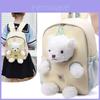 Bear Cartoon Plush Kids Backpack For Preschoolers With Lightweight Design And Arch Straps