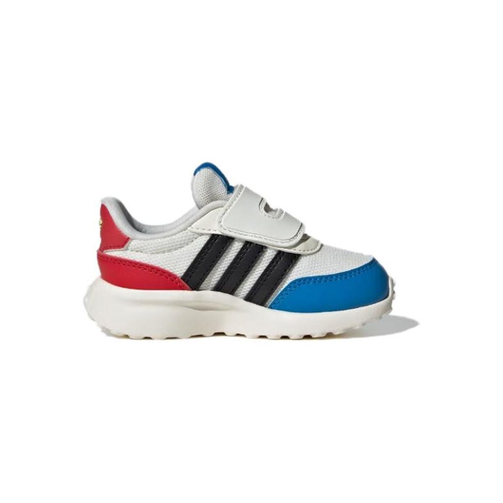 Adidas Neo Run 70S Non-Slip Shock Absorbing Low-Top Walking Shoes Baby Shoes White Blue Red IH8099