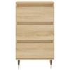 Sideboard in Sonoma Oak Finish 40 x 35 x 70 cm Particleboard