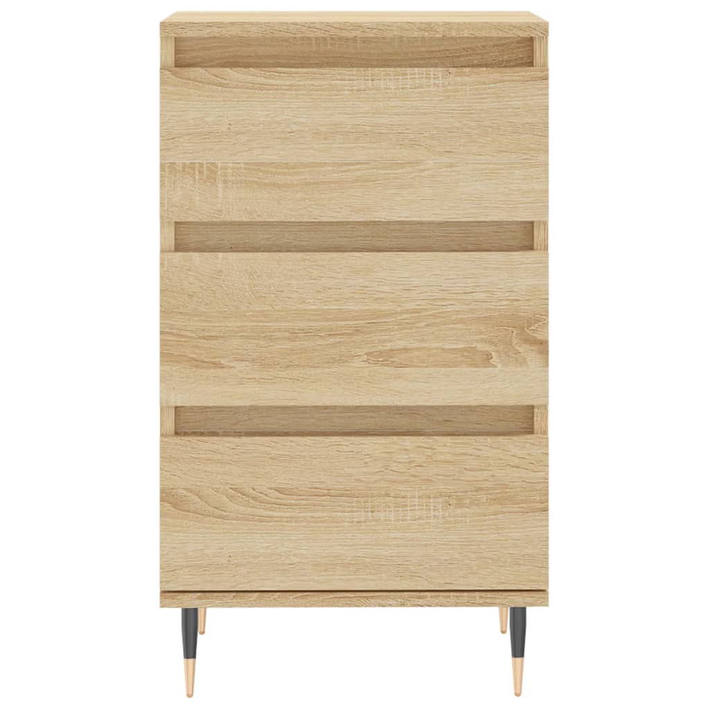 Sideboard in Sonoma Oak Finish 40 x 35 x 70 cm Particleboard