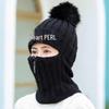 Unisex Winter Knitted Beanie with Earflaps