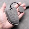Compatible Leather Keychain Shell for BMW Series: Fits X1, X3, X5, 1 Series, 3 Series, 5 Series, 6 Series, 7 Series, NFC Card Snap