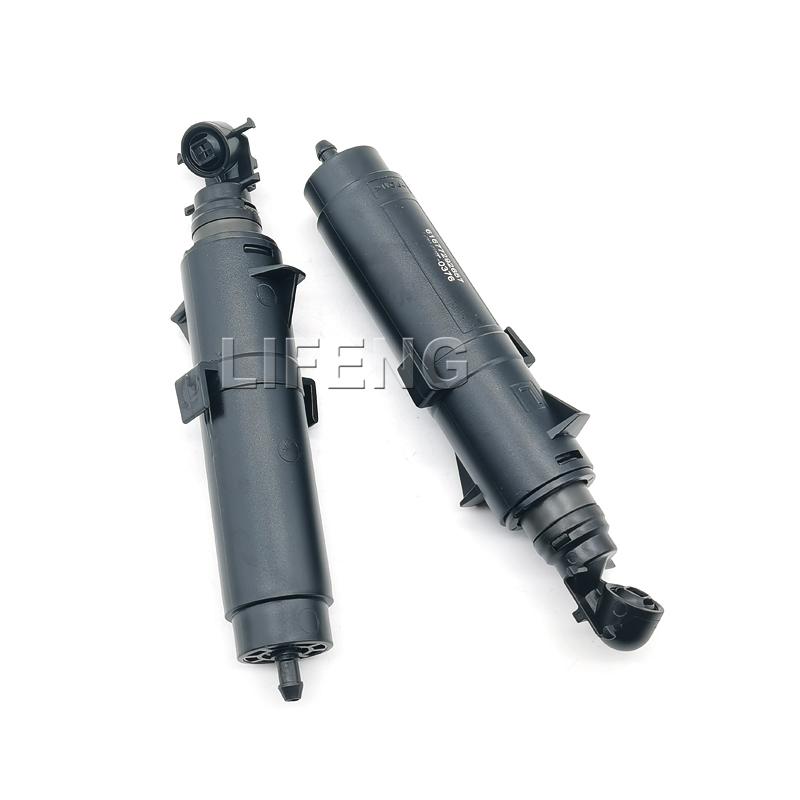 1Pair Front Headlight Washer Nozzles Left+Right For BMW X5 F15 X5M F85 X6 F16 Front Bumper Water Sprayer 61677292657 61677292658
