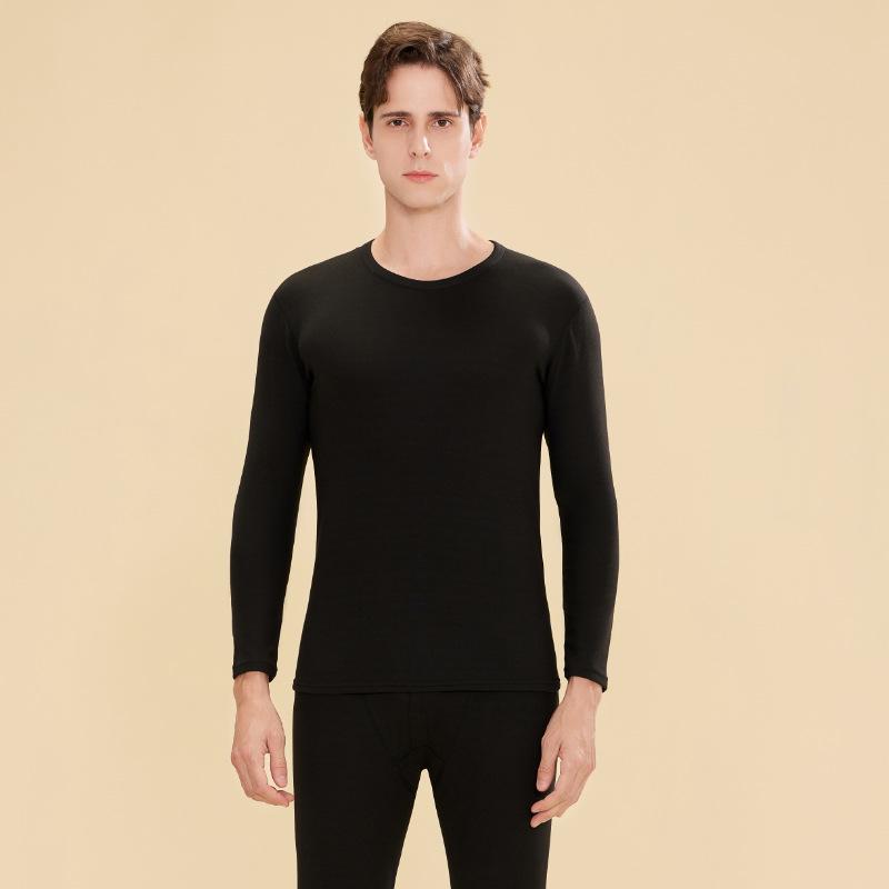 New Wool-Silk Edging Warm Underwear Set for Women & Men – Autumn/Winter Base Layer