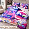 Custom Name Text 3Pcs Bedding Set The Amazing Digital Circus Duvet Cover And Two Pillowcases