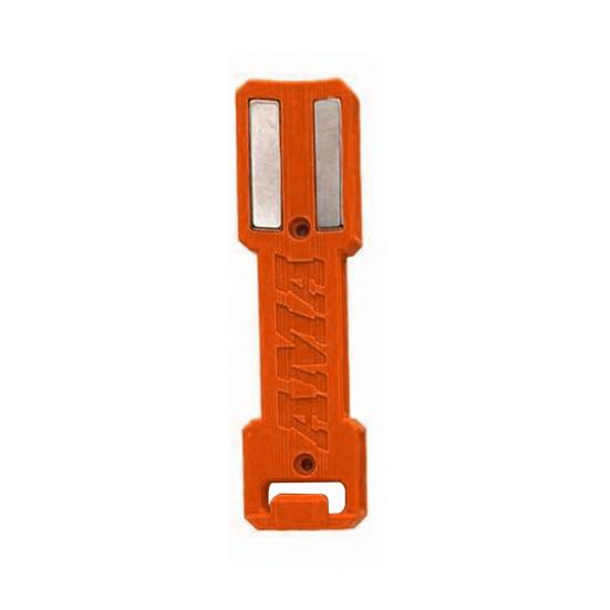 

Магнитный держатель для аэрозольных баллончиков, настенный, держатель для аэрозольных баллончиков, органайзер для банок с краской и бутылок для гаража, ящика для инструментов, рабочей зоны оранжевый