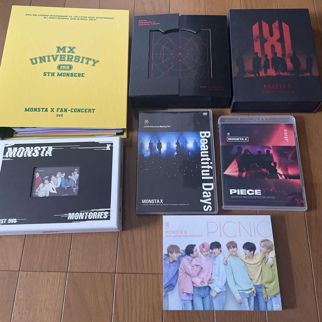 

[USED] MONSTA X DVD Blu-ray Set