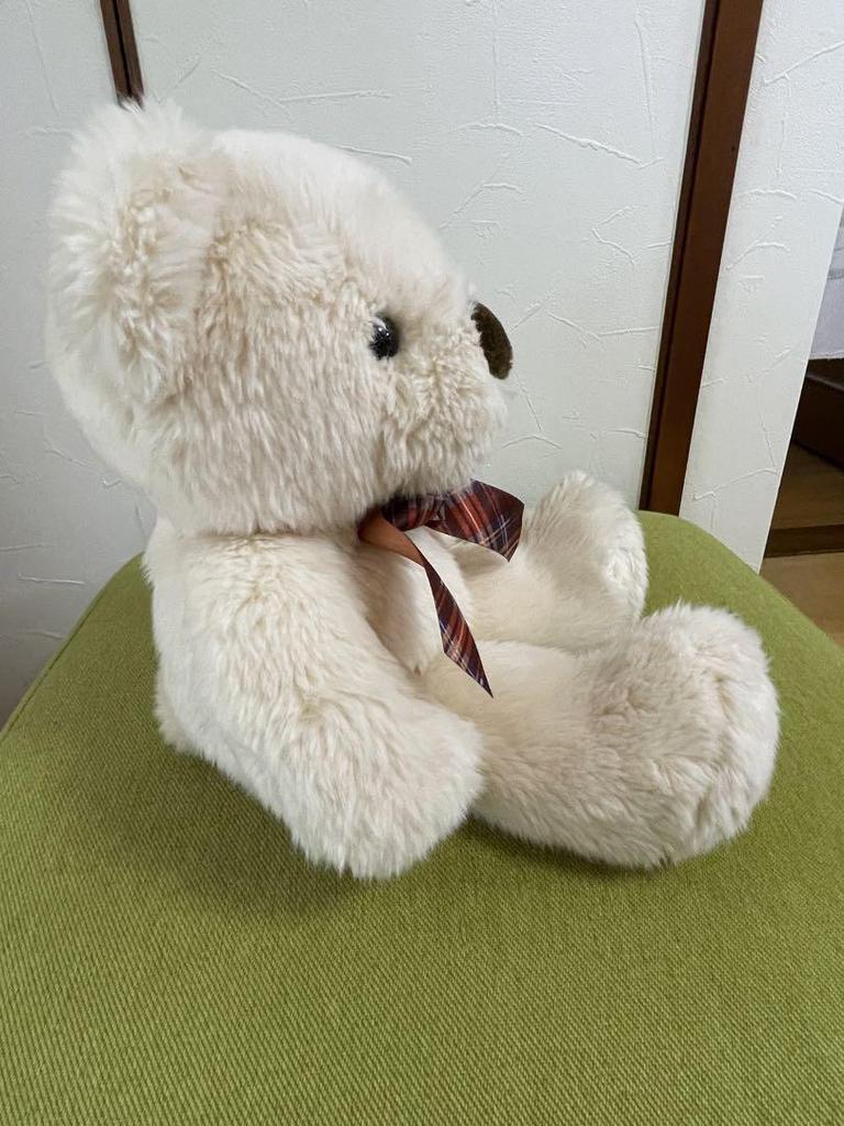 [USED] Heisei Retro Yoshitoku Original Teddy Bear 30cm