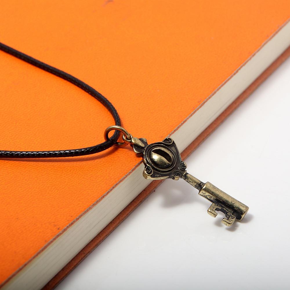 The Owl House Vintage Eye Key Design Alloy Pendant Necklace For Fans And Collectors