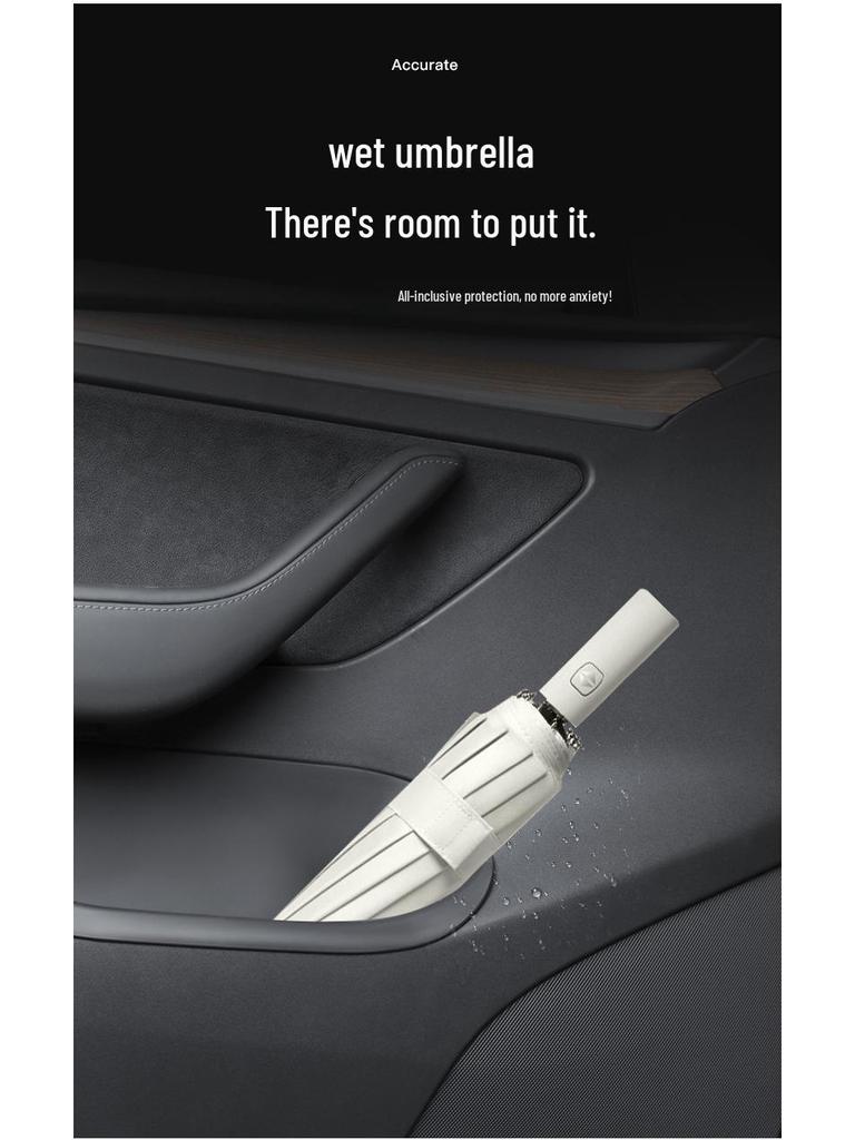 New Model Y/3 Facelift Tesla Door Storage Box Pad - Full Coverage Interior Accessory