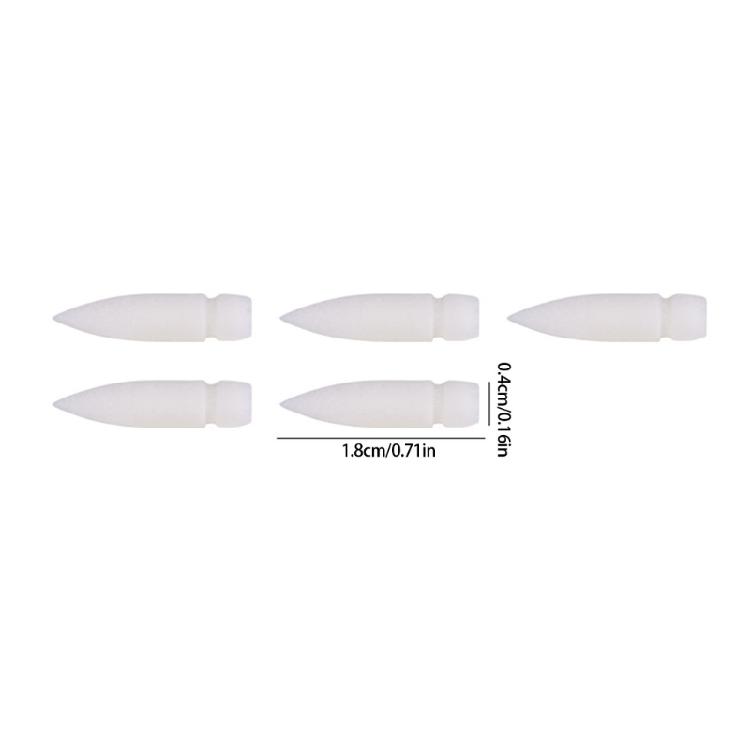 5/10Pcs Liquid Acrylic Marker Tip Replacements Soft Nylon Bristles Brush Tip For Liquid Acrylic Paint Pen Acrylic Marker