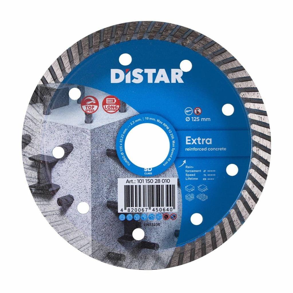 Distar Extra Diamond Blade 125 x 2.2 x 22.23mm Turbo