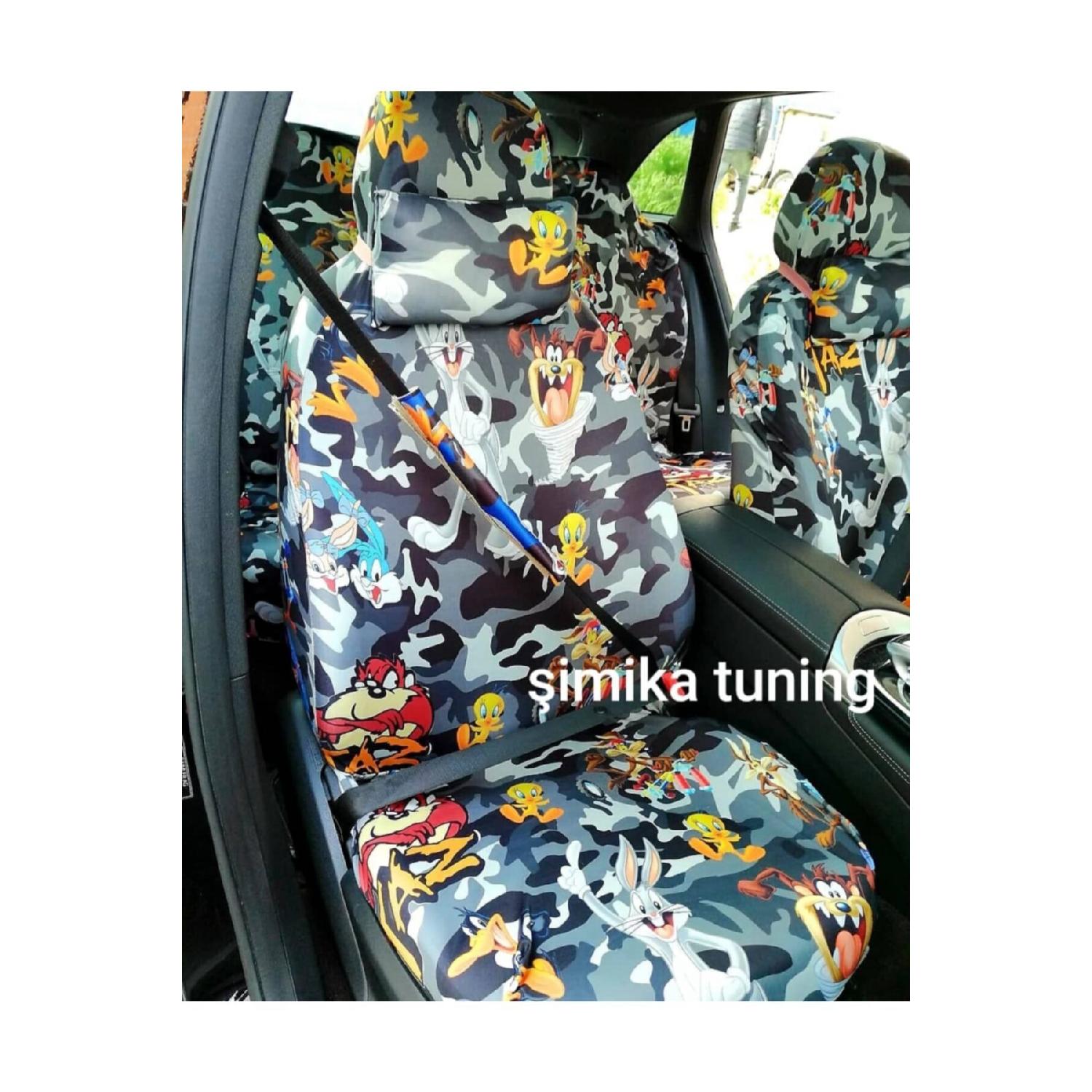 

Камуфляж чорний Tiwiti Сервісний чохол передній і задній комплект