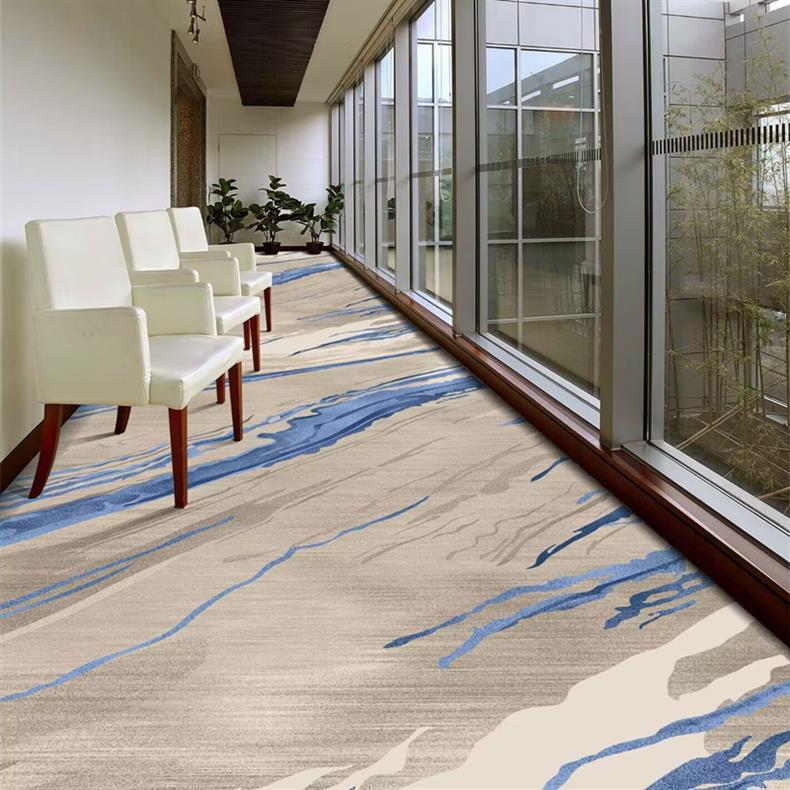 Gruby dywan ognioodporny do hoteli i klubów