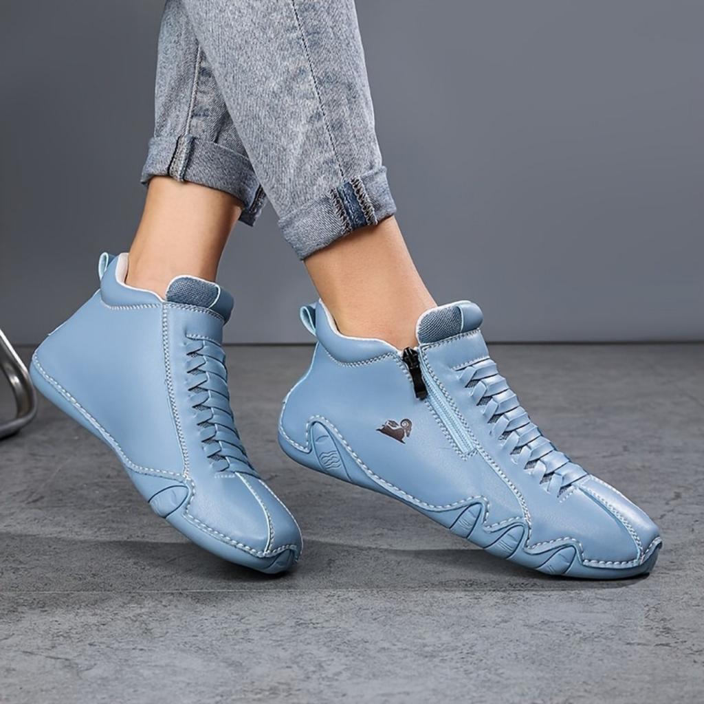 Men's and Women's Handmade Stitched Women's Shoes with Cow Tendon Soft Sole, Autumn and Winter Flat Sole, Single Shoes, Casual Shoes