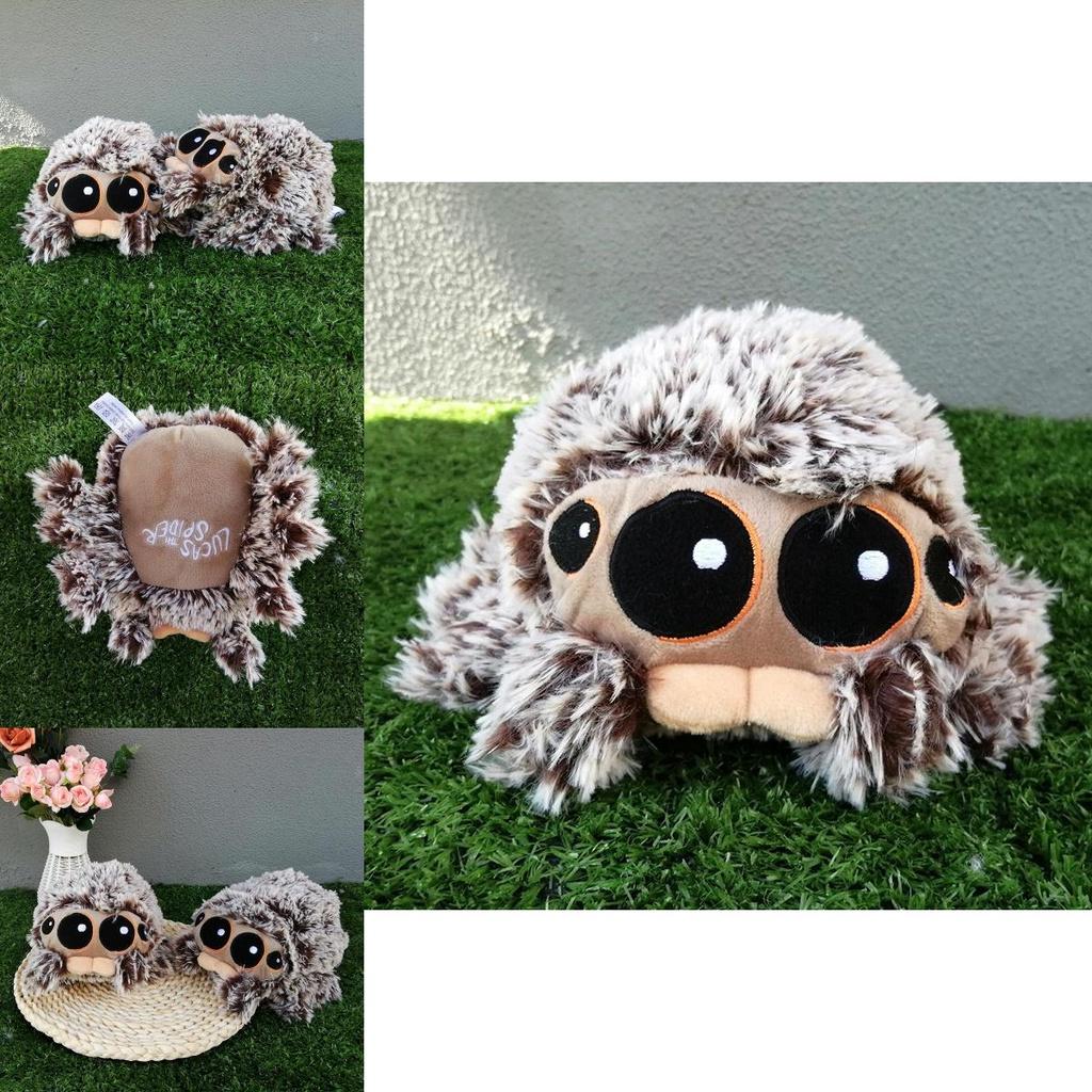 Adorable Lucas The Spider Plush Toy Soft Stuffed Animal Doll Perfect For Kids Holiday Gift