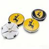 4pcs Donkey Logo Emblem Car Wheel Center Caps 68MM 63MM Wheels Hub Cap Donkeys Badge Rim Hubcaps Cover Replace Car Accessories