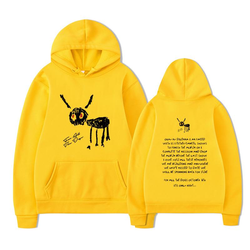 Rapper Drake for All The Dogs Letter Hoodie Design Men's Women's Sweatshirt Fleece Oversized Couples Streetwear Hoodies