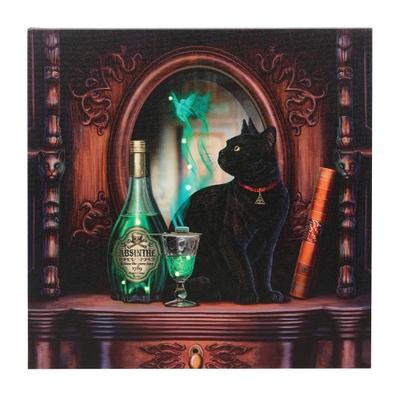 Absinthe Canvas Framed Plaque