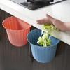 4PCS Kitchen Wall Mounted Trash Bin Bathroom Cabinet Door Hanging Cabinet Door Lace Paper Basket Household High-value Storage Bi