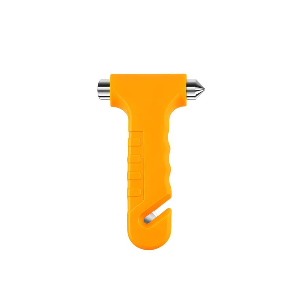 2-in-1 Lifesaving Emergency Hammer with Cutter: Car Safety & Fire Escape Tool