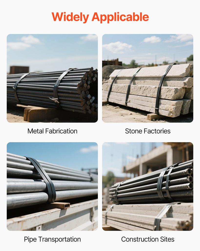Steel Strapping Coil, 19 Mm X 0.55 Mm X 91 M, Metal Strapping Banding Roll Withstands Harsh Environment, 775.6 Kg Break Strength, Heavy Duty Banding