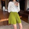 Sports Shorts Female Summer High Waist Student Loose Slimming Wide-leg Pants Women Loose Casual Five-point Pants