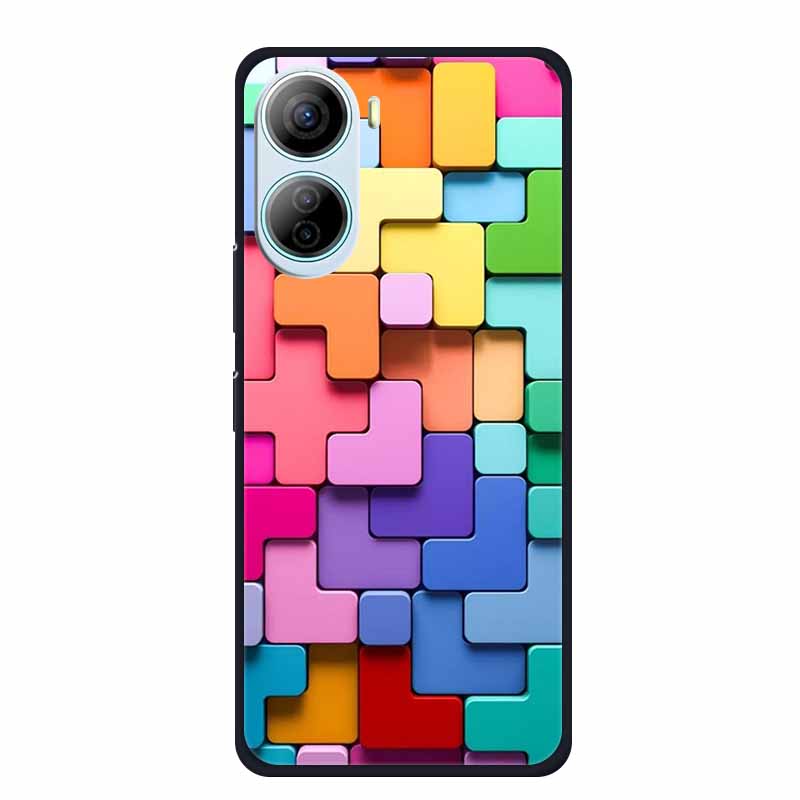 For ZTE Libero 5G IV Case Luxury Cartoon Silicone TPU Back Cover Soft Phone Cases for ZTE Libero5G IV A302 Protective New Fundas