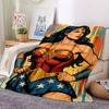 1 st Wonder Woman, superheld Dekbed Polyester Vezel, Comfort voor Alle Seizoenen voor Bank, Bed, Kantoor, Auto, Kamperen Ideale Woondecoratie & Cadeau, Kantoorcomfort