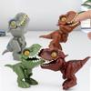 Tricky Finger-biting Dinosaur  Toy Lifelike Colors Joint Movable Simulation Tyrannosaurus Rex Model