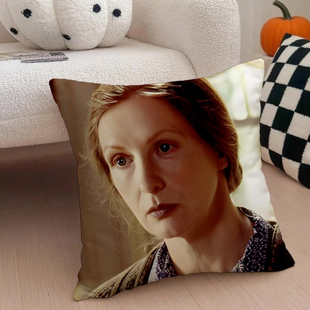 RRuth Fisher Cushion Cover Throw Pillow Cover Hidden Button Durable Polyester Chair Cushion