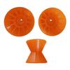 3.5inch Boat Trailer Bow Roller 90mm Durable Molded Easy Install Lightweight wheel Bow Stop for Boat Trailer