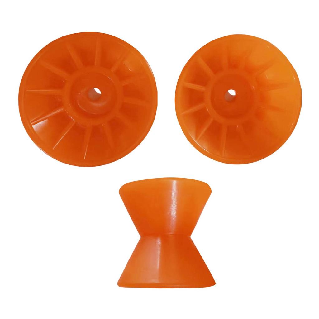 3.5inch Boat Trailer Bow Roller 90mm Durable Molded Easy Install Lightweight wheel Bow Stop for Boat Trailer