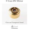 final A4000 Japanese audio brand, high-precision dynamic f-CORE DU driver, IEM type, 2-pin connector, wired OFC 3.5mm earphones