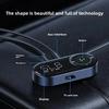 1pcs Car Bluetooth Audio Receiver Car Hands-free Music Receiver Display Bluetooth 5.3 FM Transmitter Car FM Receiver New