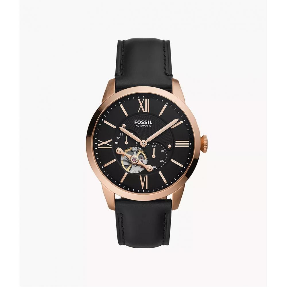 

Мужские часы Fossil Townsman автоматические, из нержавеющей стали цвета розового золота