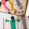 1pc 3D Animal Bookmark Handmade Crochet Creative Funny Design Bookmark, Perfect As Birthday Gifts, Valentine's Day Gifts, Thanksgiving Gifts
