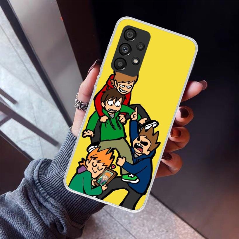 Anime Cartoon Eddsworld Phone Case For Samsung Galaxy A17 A16 A15 A14 A13 A57 A56 A55 A54 A53 A37 A36 A35 A34 A33 A26 A25 A24 A2