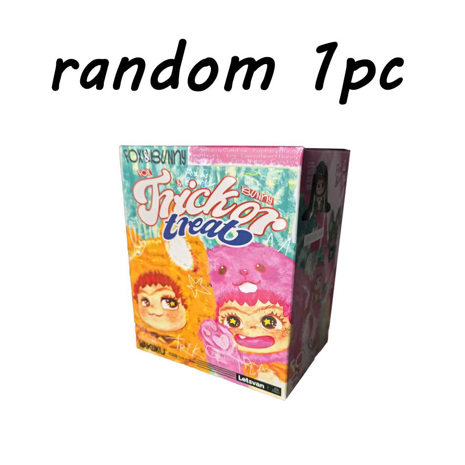 Letsvan Wakuku V2 Slepá krabička Trendy plyšová panenka Ručně vyráběná Generace Slepá krabička Dárek k narozeninám Roztomilý plyšák Trendy hrací panenka