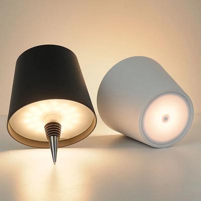 מנורת בקבוקים אלחוטית LED בסיס בקבוק יין אגרטלים נטענים אור Led מופעל על סוללה בר אוכל מחזיק פטריות מחזיק מנורת דקור