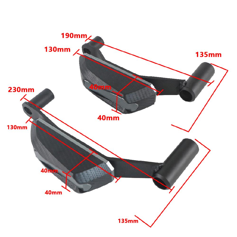 Motorcycle Accessories Parts Engine Cover Crash Pads Frame Protector Slider Stator Guard For Kawasaki Z900 Z 900 2017 2018-2021