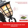 Sconce Lamp Waterproof Garden Decoration Outdoor Vintage Porch Lamp Black European Style Retro Outdoor Wall Light Garden