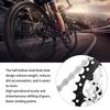 VG Sports 8 Speed Bike Chain Lightweight Half Hollow 1/2x3/32 Inch 116 Links Bicycle Chain for Mountain Bike