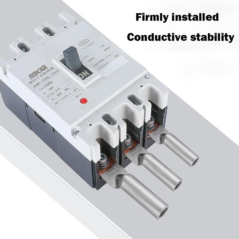 Small Cable Wire Connector Non-Insulated Terminal  Block Wire Joint Copper Connectors  Wire