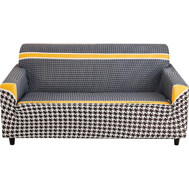 Four Seasons Elastic Milk Silk Sofa Cover - Universal Fit for Combination and Lazy Sofas