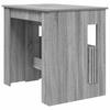 Dining Table 180 x 85 x 75 cm Wood Based Material Grey Sonoma