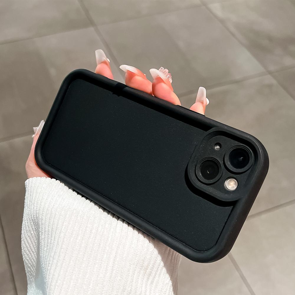 Soft Silicone TPU Phone Casing Full Cover Camera Shockproof Protection Rubber Case for Vivo