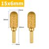 2/5Pcs 8-20mm Burr Rotary Tools Drill Grinding Head For Metal Engraving Polishing Drill Grinding Head Hand Tools