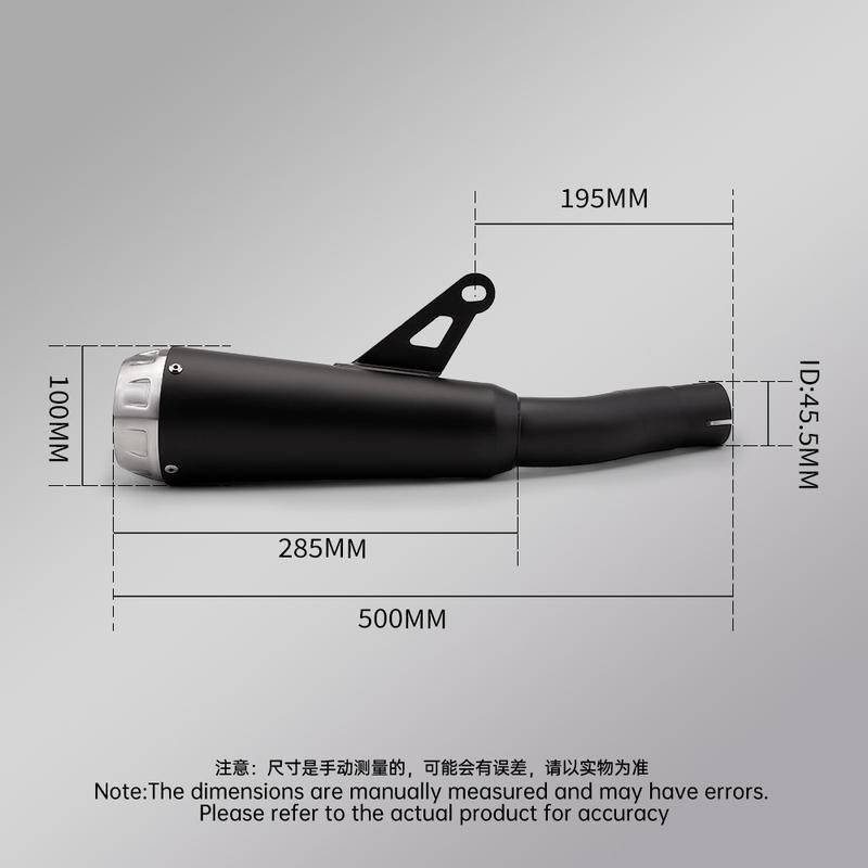 Motorcycle Exhaust Pipe Slip On For Speed Scrambler 400X 2024-2025 Mid Link Pipe Muffler scrambler 400x exhaust