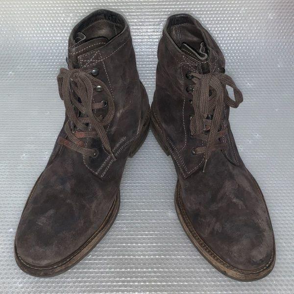 Vintage England Dainite Sohle Arbeitsstiefel Dunkelbraun 27.0-28.0(GEBRAUCHT)